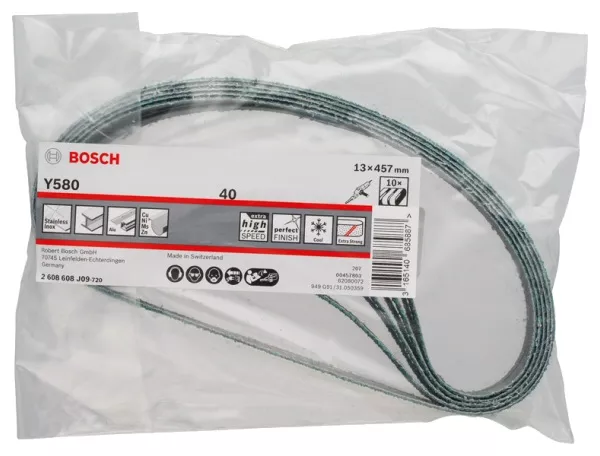 Bande abrasive 13x457 mm Y580 BOSCH